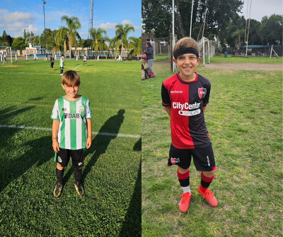 De Funes a Newell’s: la historia de un niño de 10 años que comienza a cumplir su gran sueño